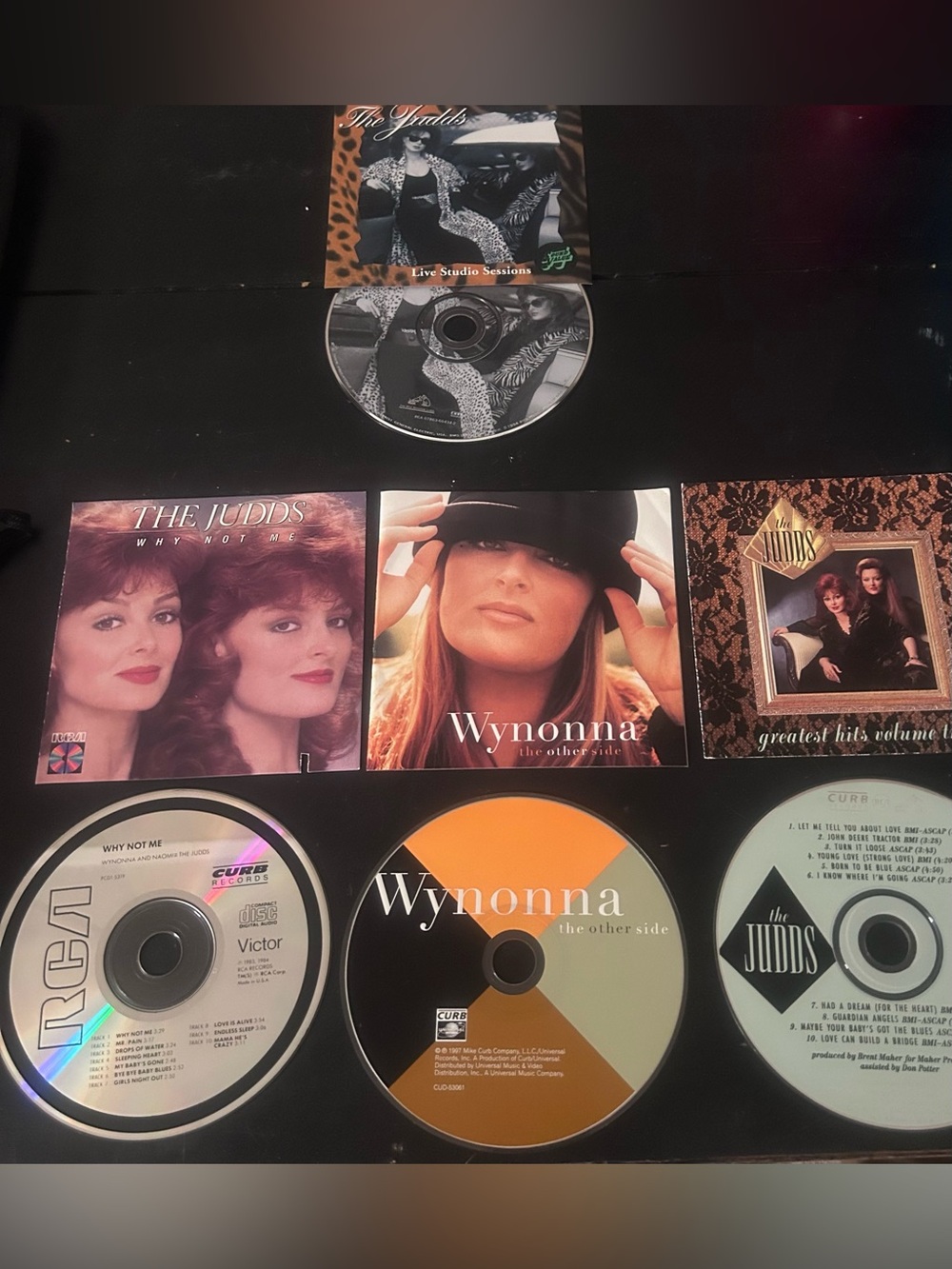 The Judds & Wynonna CD Lot of 4 Why Not Me Greatest Hits Vol 2 Other Side